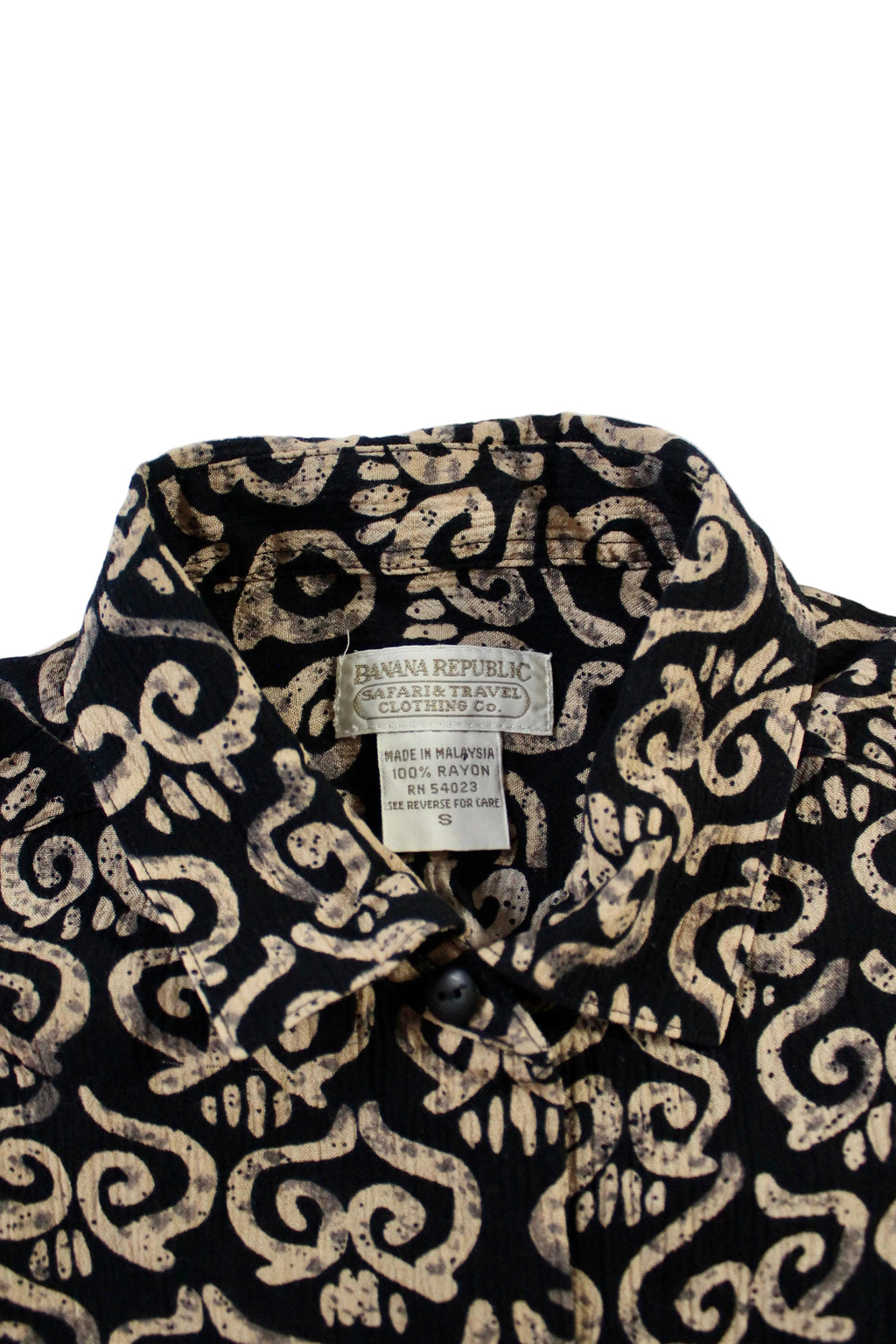Banana Republic Printed SS Shirt