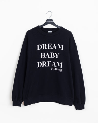 Black · Dream Baby Dream Sweatshirt