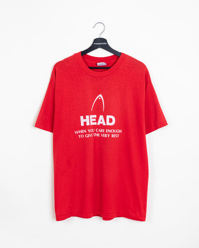Red · Head Graphic Tee