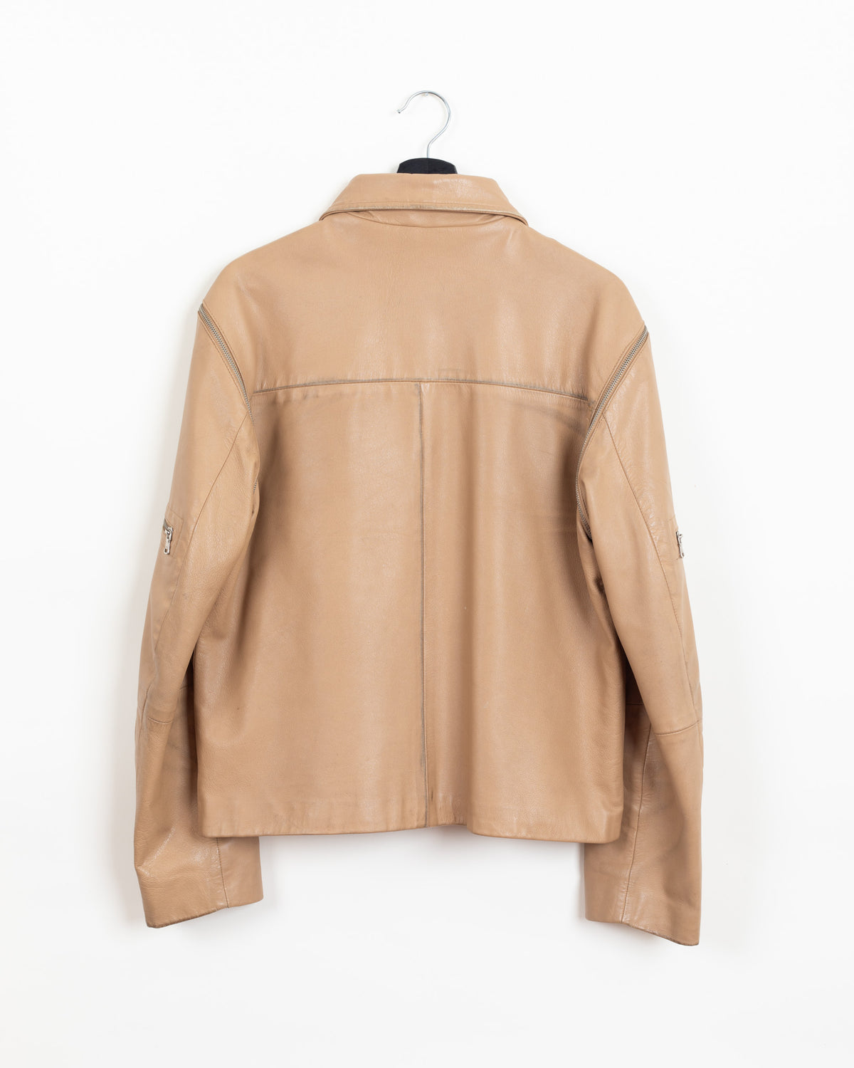 Tan Leather · Convertible Utility Jacket