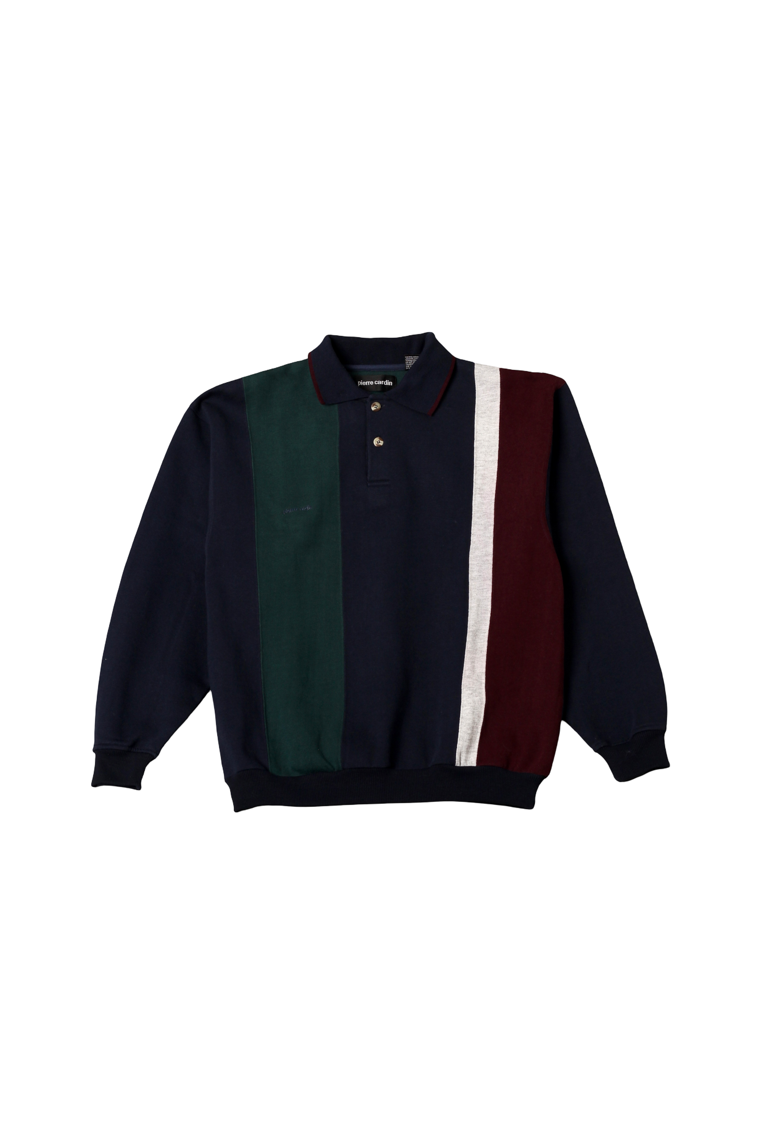 Pierre Cardin Color Block Rugby Sweater
