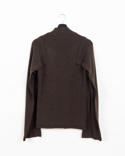 Brown Knit · Arc Top · FW23