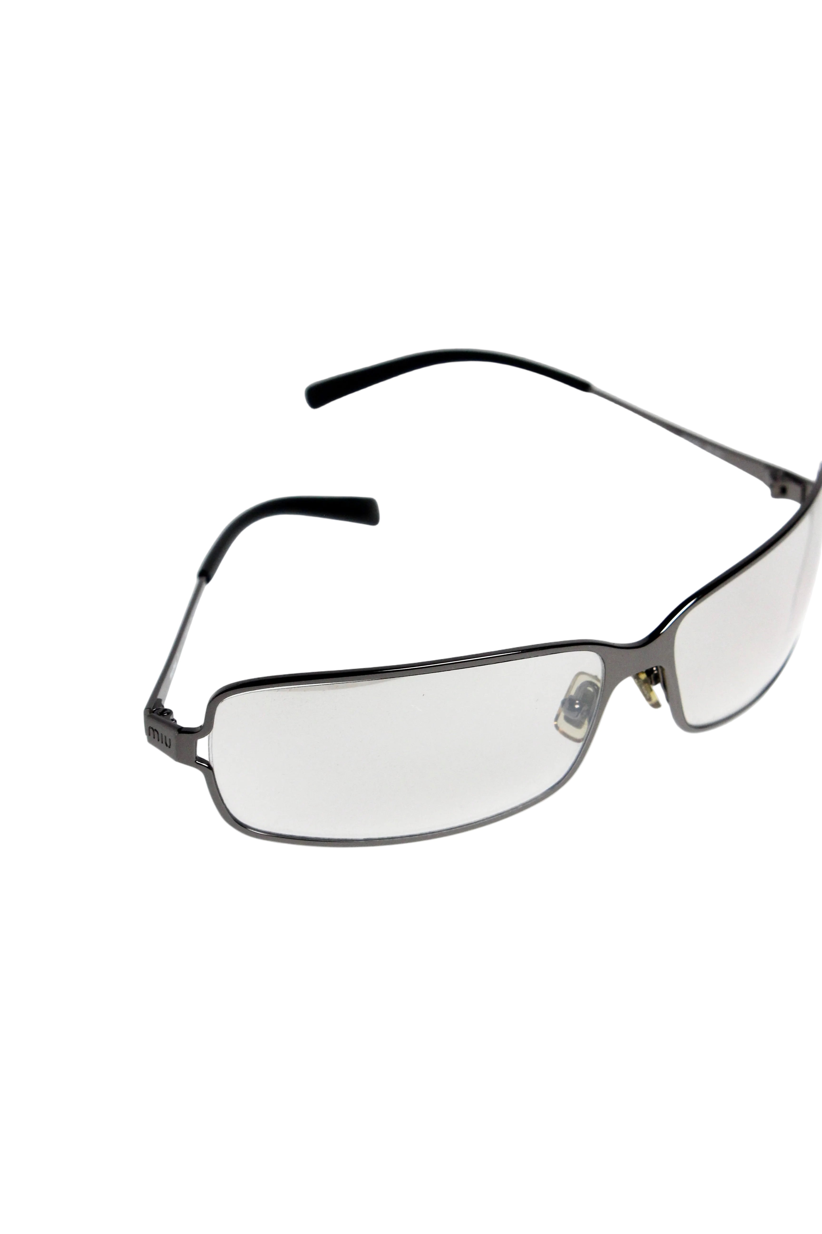 Miu Miu Gunmetal Sunglasses