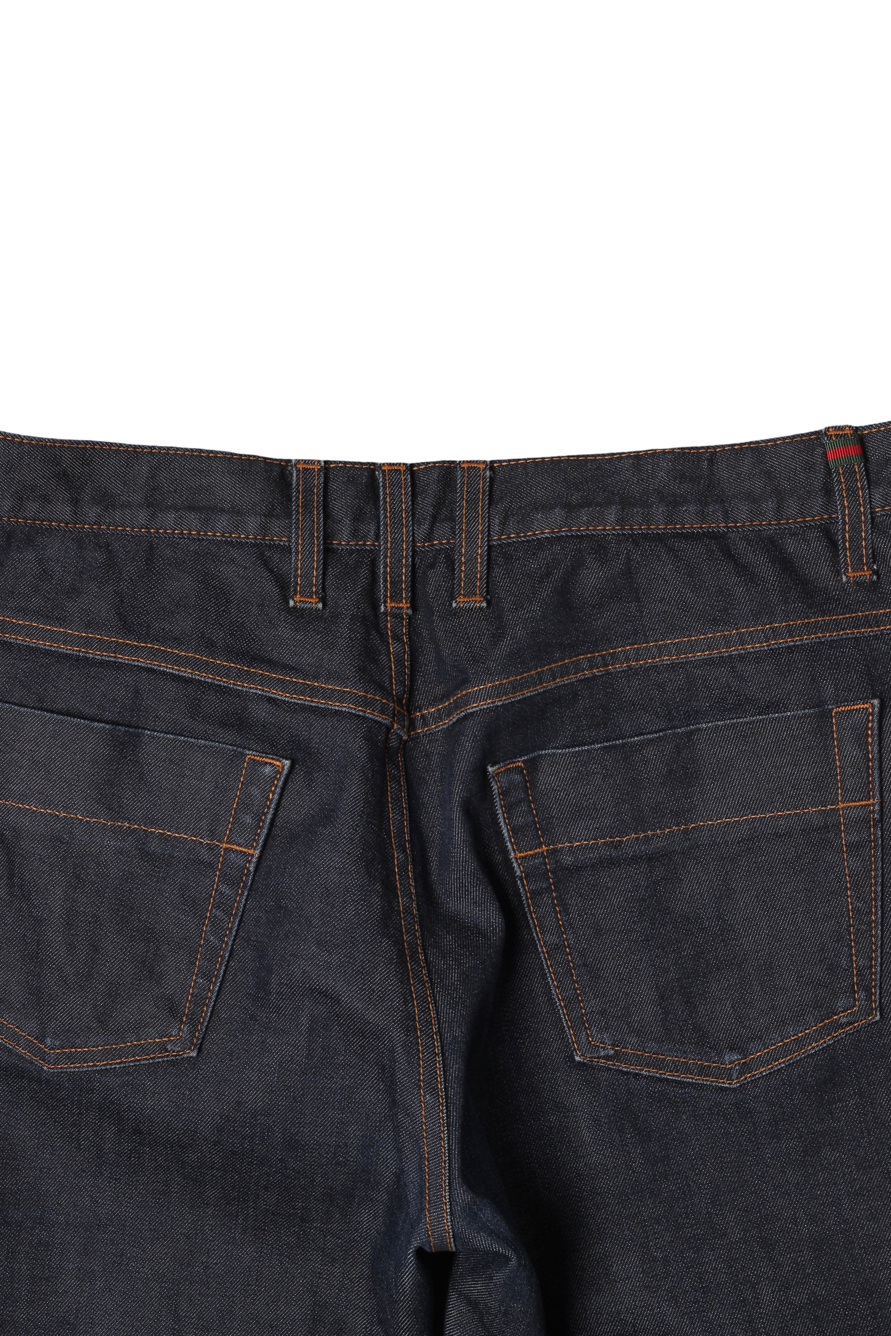 Gucci Horsebit Dark Wash Jeans