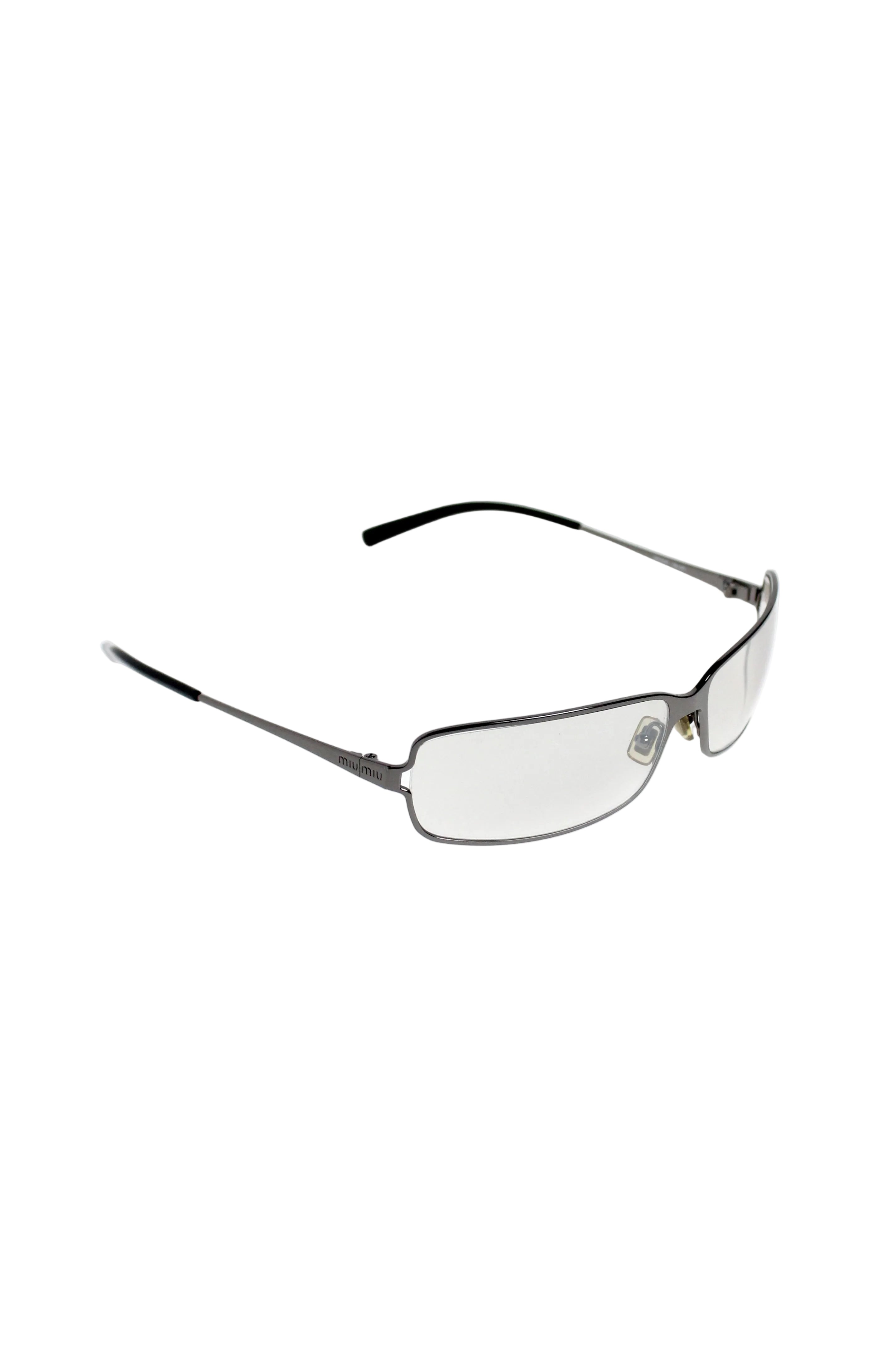 Miu Miu Gunmetal Sunglasses