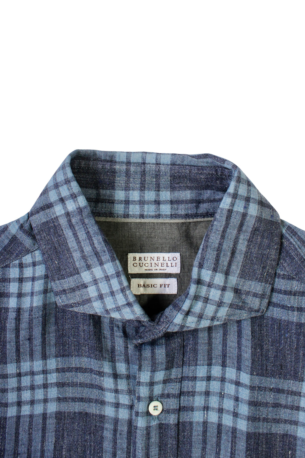 Brunello Cucinelli Plaid LS Shirt