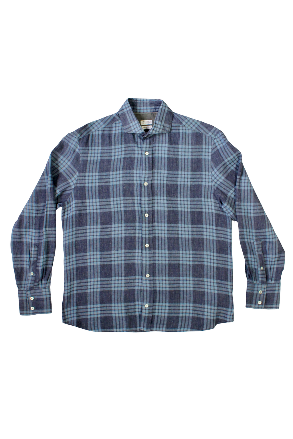 Brunello Cucinelli Plaid LS Shirt