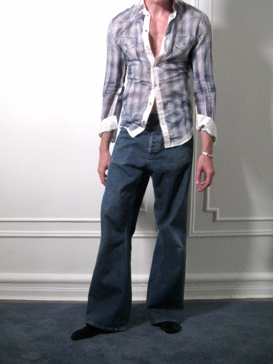 D&G Trompe l’Oeil Snap Shirt