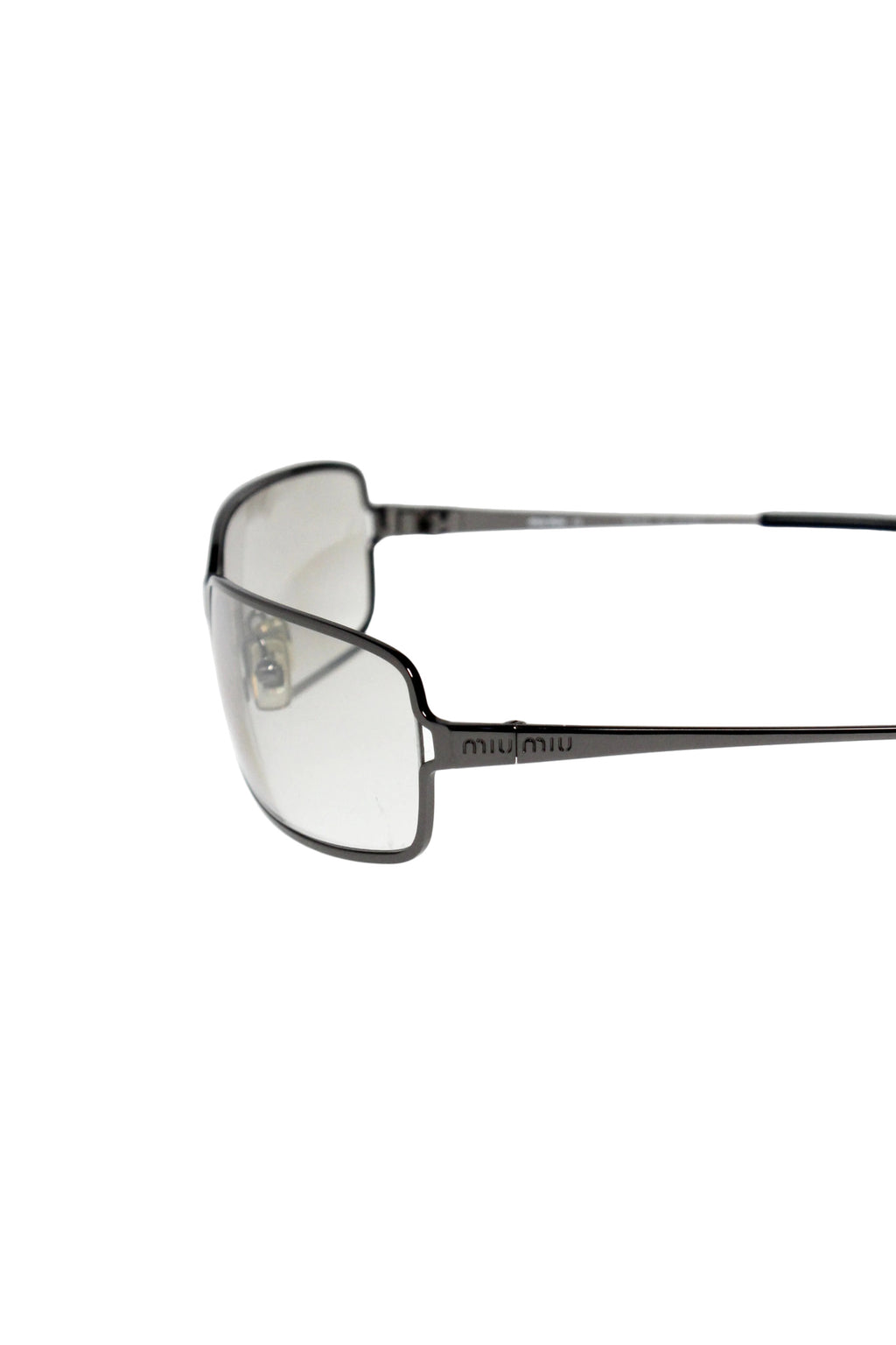 Miu Miu Gunmetal Sunglasses