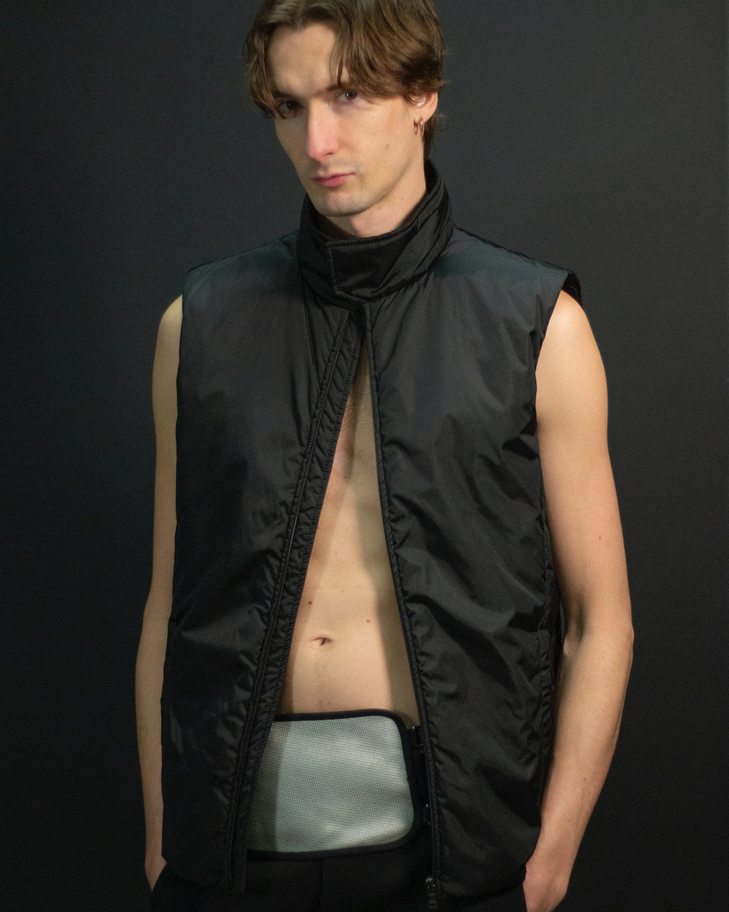 Prada Mesh Waist Belt