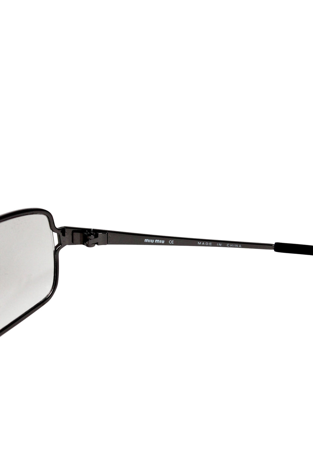 Miu Miu Gunmetal Sunglasses