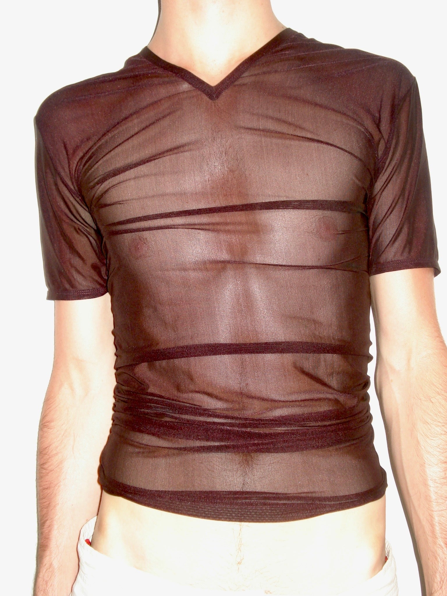 Gucci Mesh V-Neck SS98