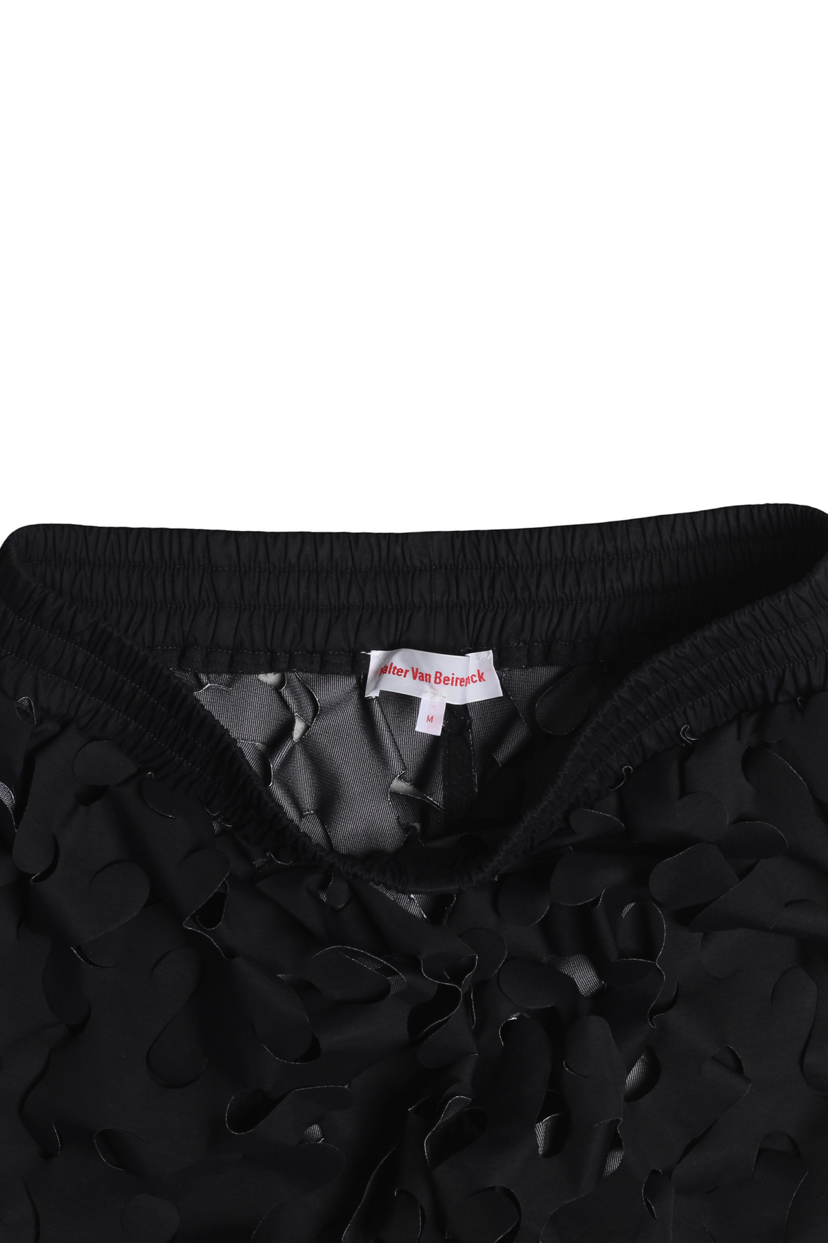 Walter Van Beirendonck Laser Cut Shorts