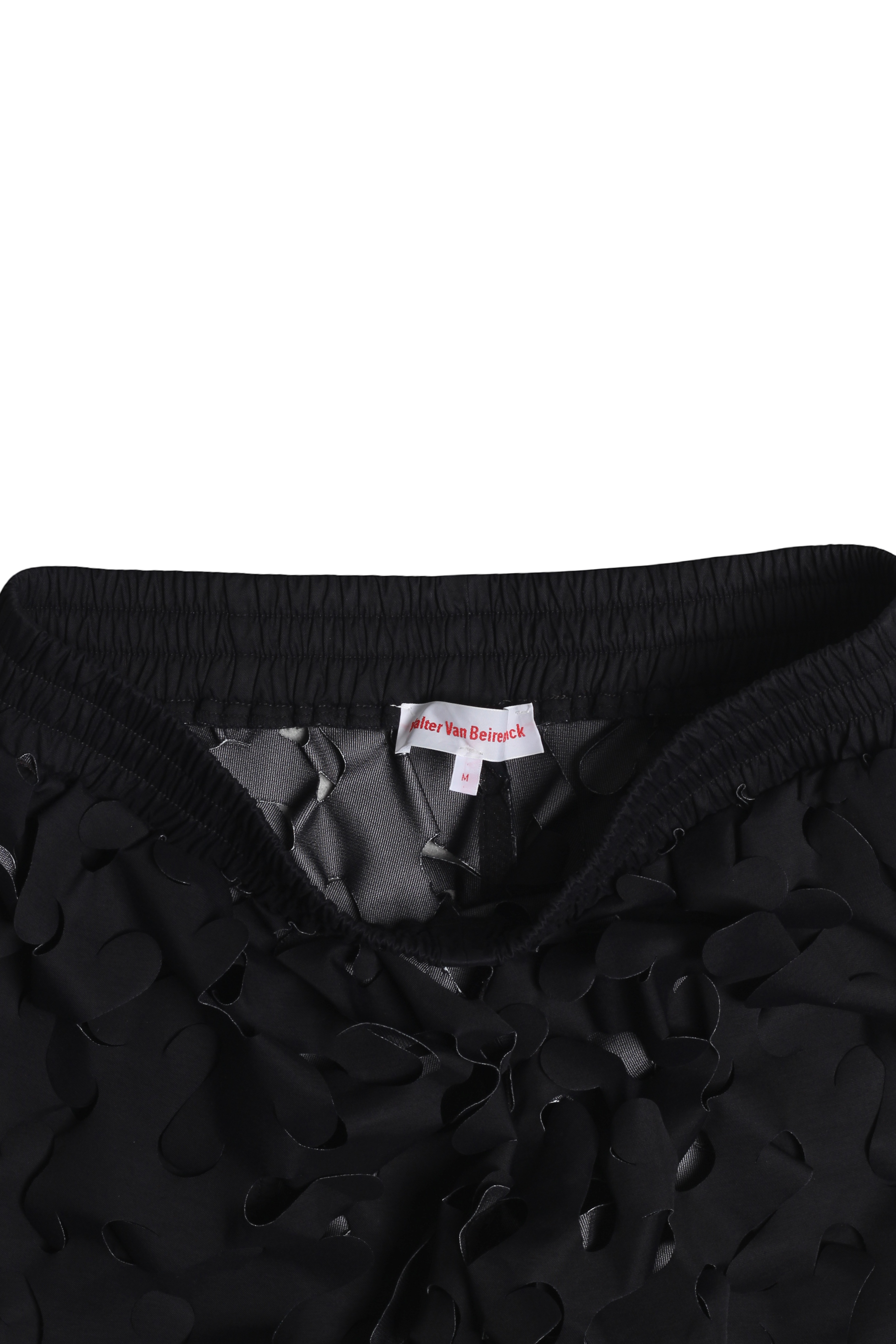 Walter Van Beirendonck Laser Cut Shorts
