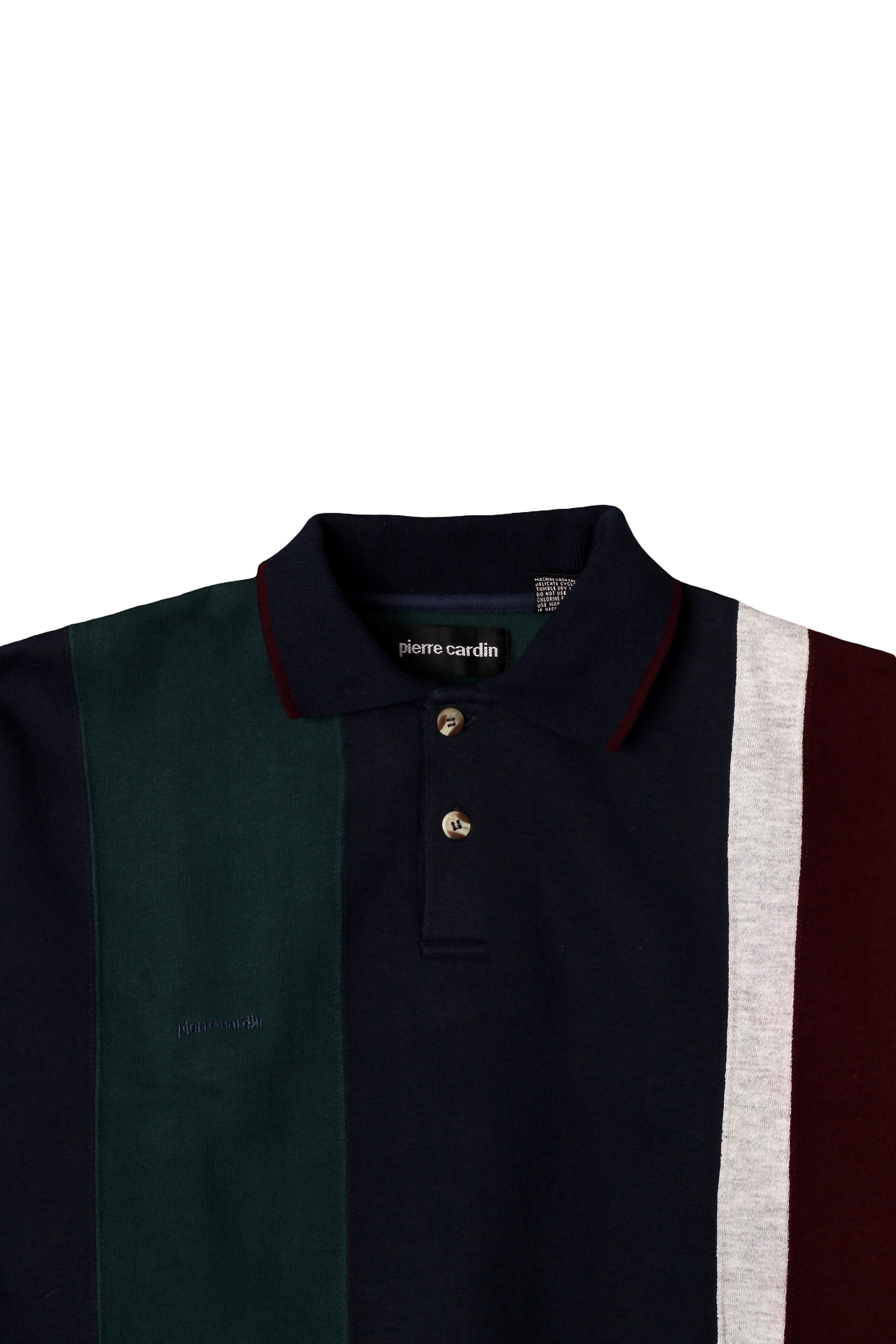 Pierre Cardin Color Block Rugby Sweater