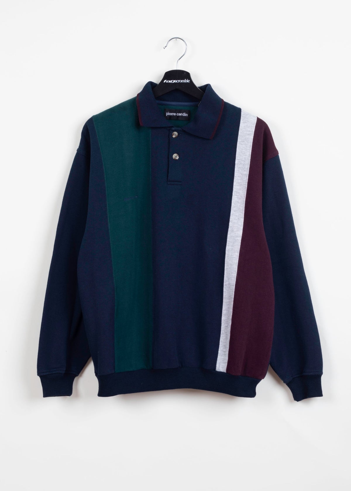 Pierre Cardin Color Block Rugby Sweater